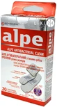 Пластырь медицинский Alpe антибактериальный прозрачный с ионами серебра, различные размеры №20
