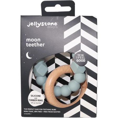 Jellystone Designs Moon Teether, зеленый: цены и характеристики