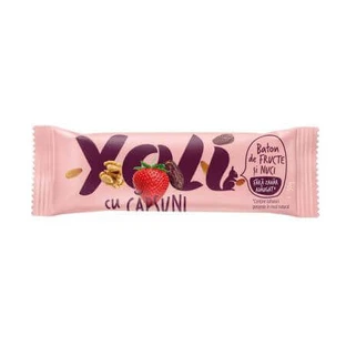 Клубничный фруктовый батончик без добавления сахара, 30 г, Yoli