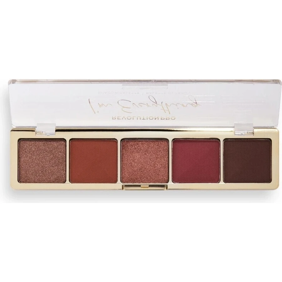 Revolution PRO, Glam Palette I'm Everything Burnt Nude, палетка тіней для повік 1×5,50 г, палетка тіней для повік: ціни та характеристики