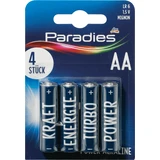 Батарейки Paradies Mignon AA, 4 шт.