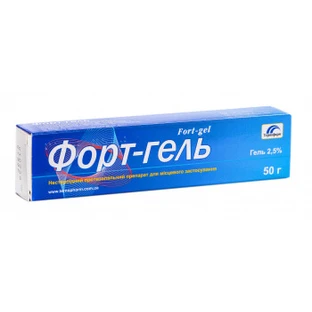 Форт-гель гель 2,5 % туба 50 г