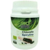 Біо Хлорела + Біо Спіруліна 280г (приблизно 700 таблеток) Bio Organic Foods