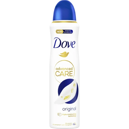 Dove Advanced care оригінальний антиперспірант-спрей 150 мл: ціни та характеристики