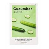 Маска з екстрактом огірка для сухої шкіри обличчя Airy Fit, 19 г, Missha