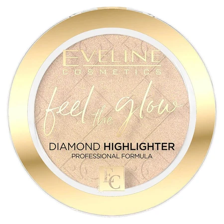 Eveline Cosmetics Feel the Glow, хайлайтер, №01, Блиск, 4,2 г: ціни та характеристики