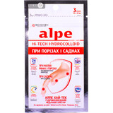 Пластырь медицинский Alpe хай-тек гидроколлоидный для ран 76 мм х 25 мм №3