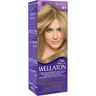 Wellaton Перманентна фарба 8/1 світло-сірий блонд, 1 шт.
