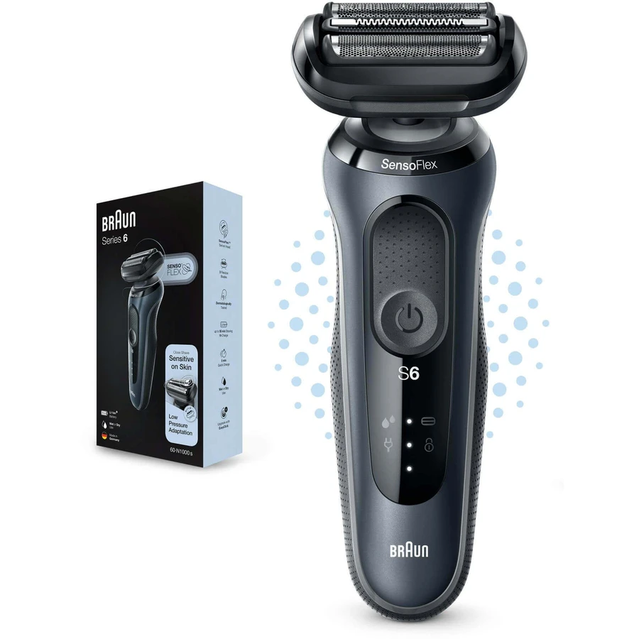 Braun Series 6 61-N1000s Black: цены и характеристики