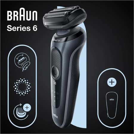 Braun Series 6 61-N1000s Black: цены и характеристики