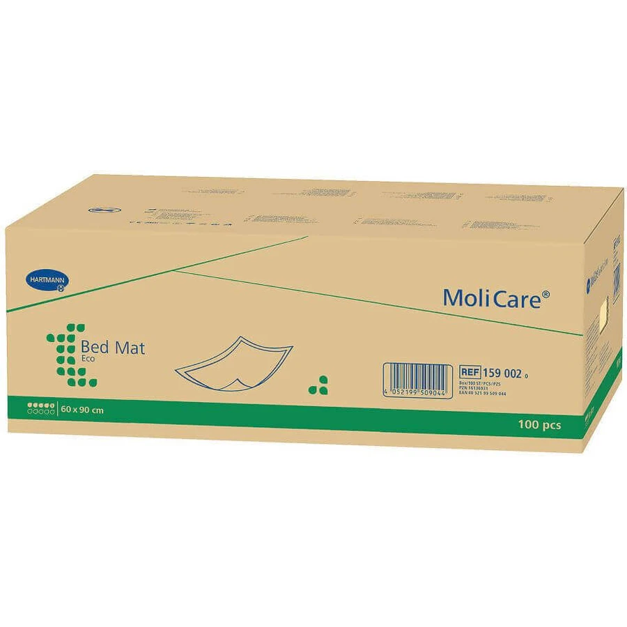 Molicare Постельный коврик Eco 5 капель Впитывающие прокладки 60 x 90 см 100 шт: цены и характеристики