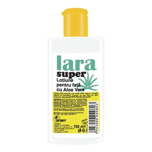 Лосьйон для обличчя з алое вера Lara Super, 150 мл, Farmec