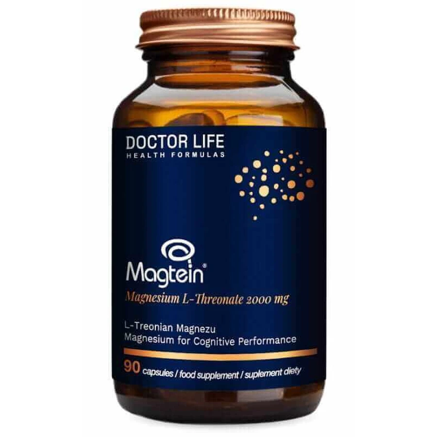 Doctor Life Magtein Магній L-треонат 2000 мг, 90 капсул: ціни та характеристики