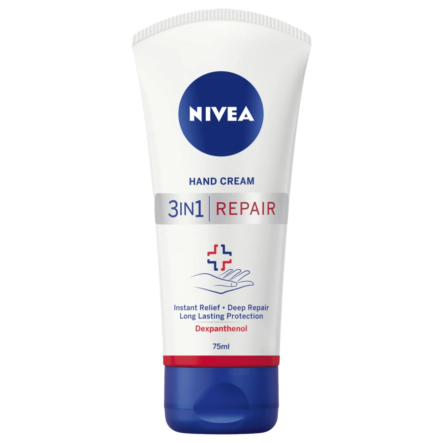 Nivea 3 в 1 Восстанавливающий крем для рук, 75 мл: цены и характеристики
