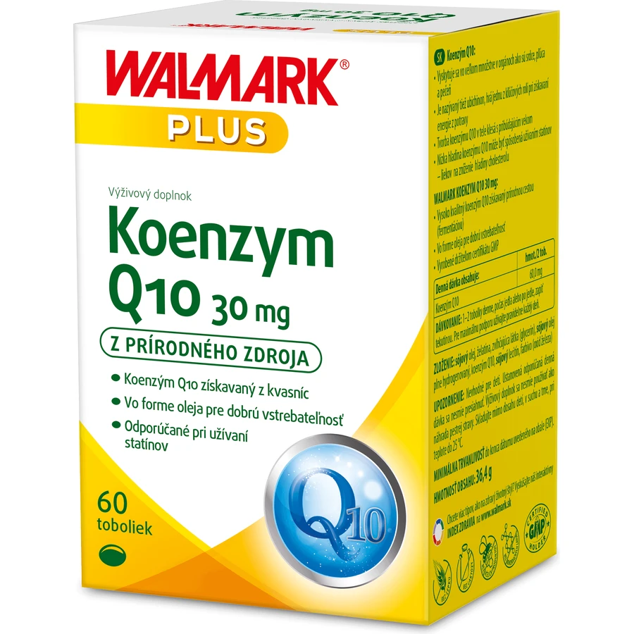 Walmark Plus Коензим Q10 30 мг 60 капсул: ціни та характеристики