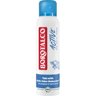 Borotalco Active Sea Salt Fresh Scent, дезодорант-антиперспирант спрей унисекс 150 мл