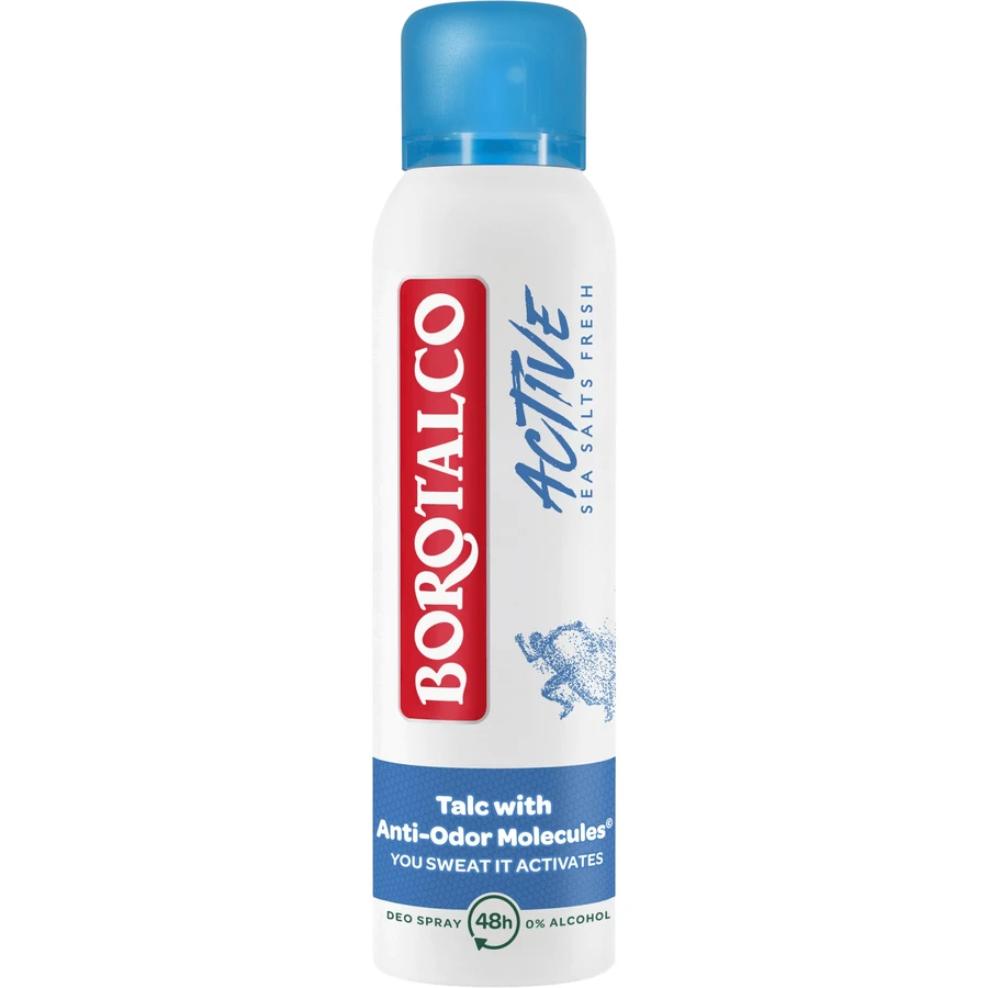 Borotalco Active Sea Salt Fresh Scent, дезодорант-антиперспирант спрей унисекс 150 мл: цены и характеристики