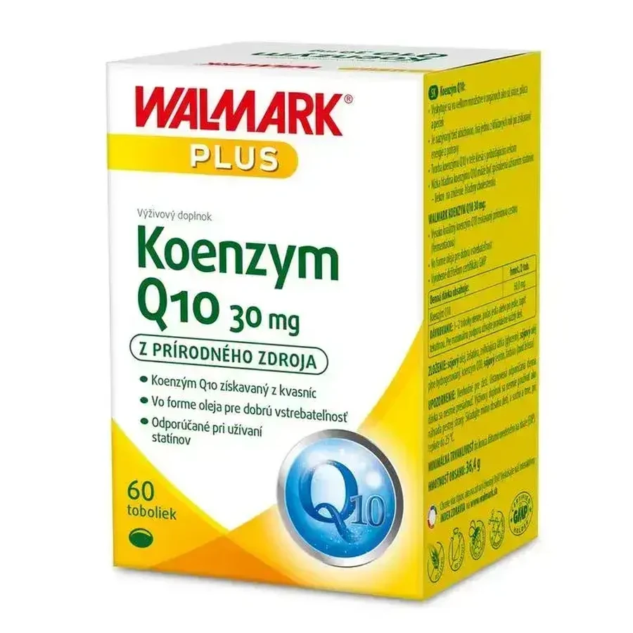 WALMARK KOENZYM Q10 30 мг 1×60 капс, пищевая добавка: цены и характеристики