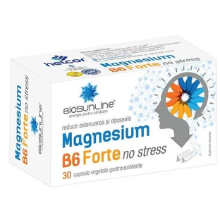 Магній B6 Forte No Stress BioSunLine, 30 капсул, Helcor