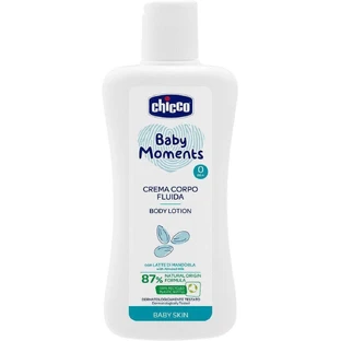 Chicco Baby Moments Молочко для тела 87% натуральных ингредиентов 200 мл