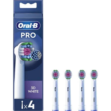 Сменные насадки Oral-B Pro 3D White 4 шт.: цены и характеристики