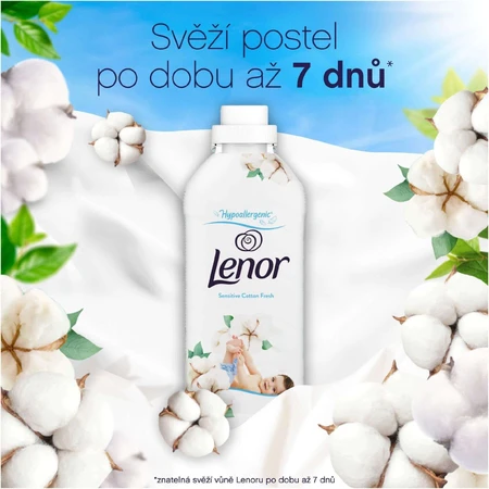 Lenor Хлопковая свежесть 2 x 1200 мл: цены и характеристики