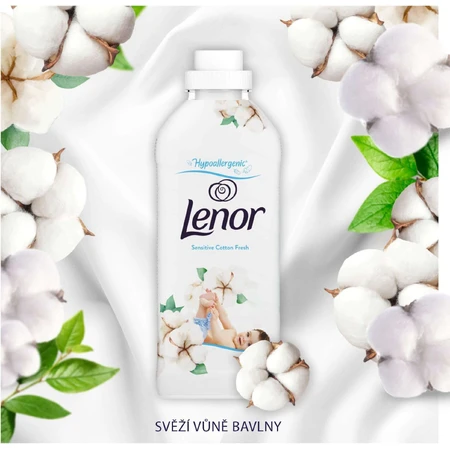 Lenor Хлопковая свежесть 2 x 1200 мл: цены и характеристики