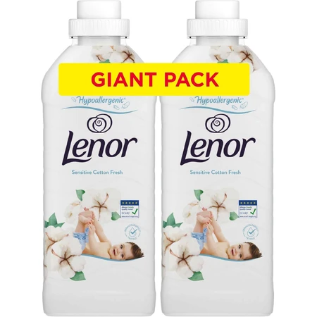 Lenor Хлопковая свежесть 2 x 1200 мл: цены и характеристики