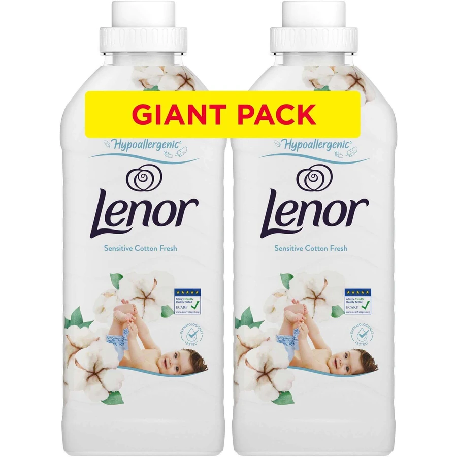 Lenor Хлопковая свежесть 2 x 1200 мл: цены и характеристики