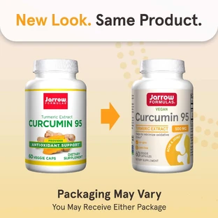 Куркумін 95 500 мг Jarrow Formulas, 60 капсул, Secom