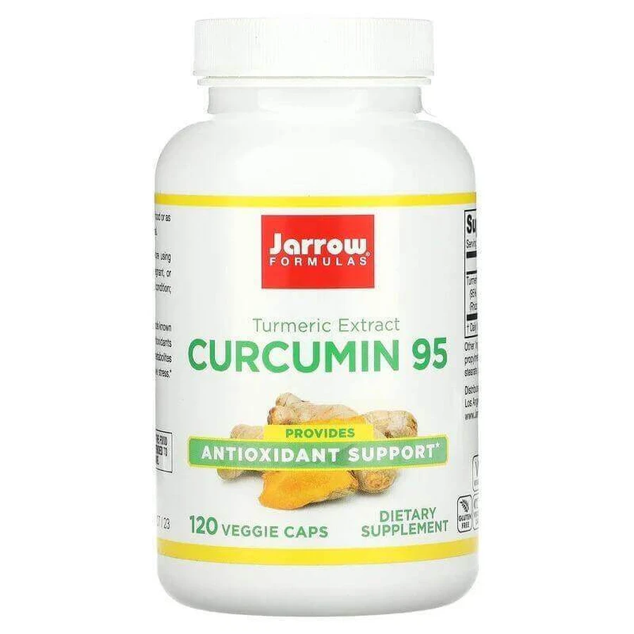 Куркумін 95 500 мг Jarrow Formulas, 60 капсул, Secom: ціни та характеристики