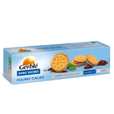Шоколадное сливочное печенье без сахара, 185 г, Gerble Diet Expert