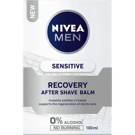 NIVEA Men Бальзам после бритья Sensitive Recovery 1×100 мл, бальзам после бритья: цены и характеристики