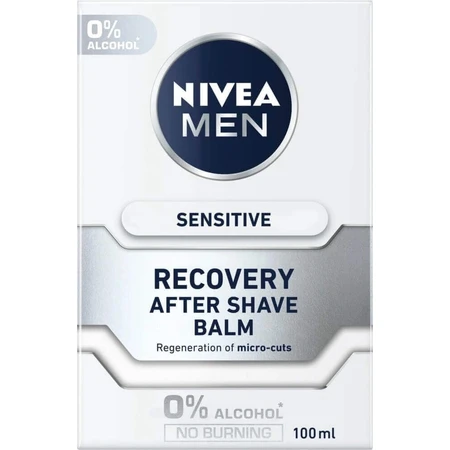 NIVEA Men Бальзам после бритья Sensitive Recovery 1×100 мл, бальзам после бритья: цены и характеристики
