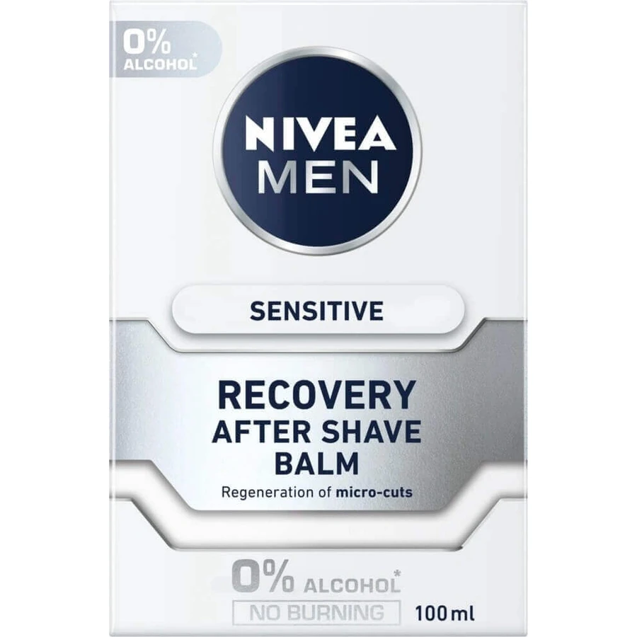 NIVEA Men Бальзам после бритья Sensitive Recovery 1×100 мл, бальзам после бритья: цены и характеристики