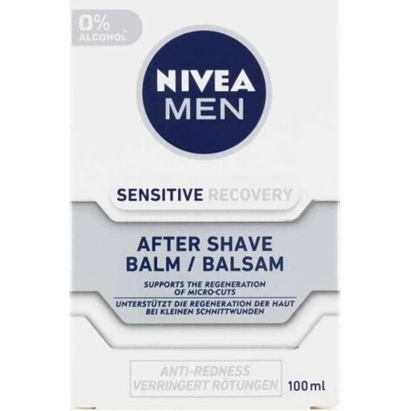 NIVEA Men Бальзам после бритья Sensitive Recovery 1×100 мл, бальзам после бритья: цены и характеристики