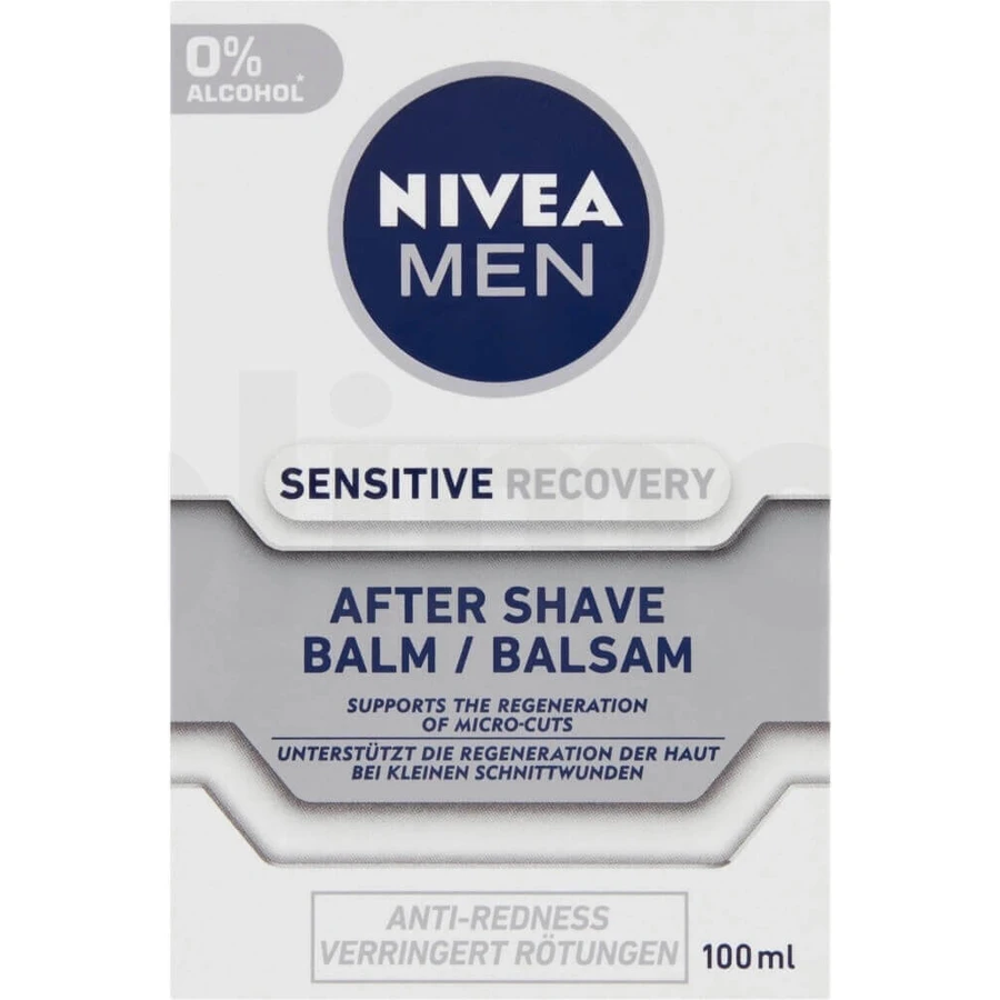 NIVEA Men Бальзам после бритья Sensitive Recovery 1×100 мл, бальзам после бритья: цены и характеристики