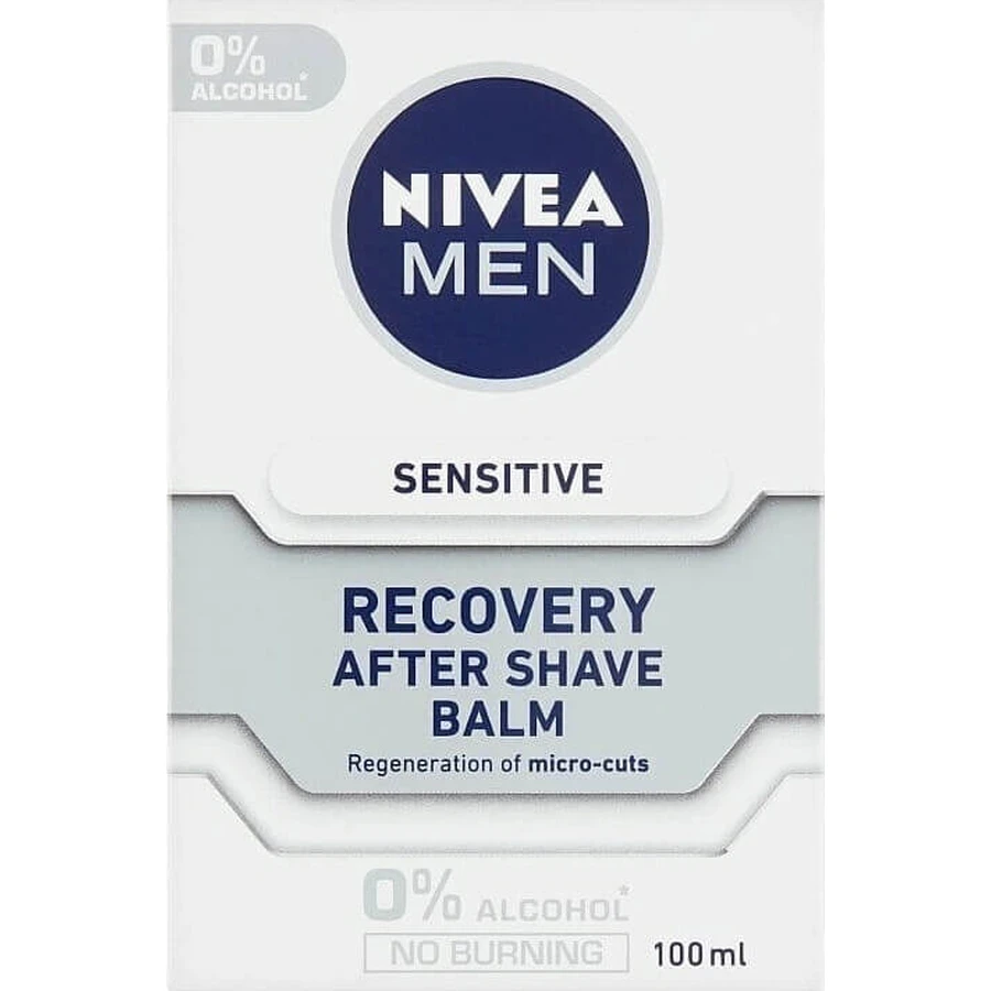 NIVEA Men Бальзам после бритья Sensitive Recovery 1×100 мл, бальзам после бритья: цены и характеристики