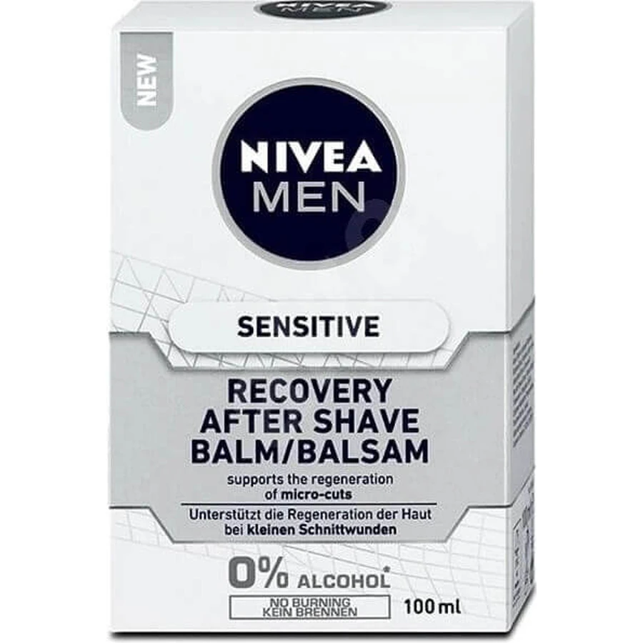 NIVEA Men Бальзам после бритья Sensitive Recovery 1×100 мл, бальзам после бритья: цены и характеристики
