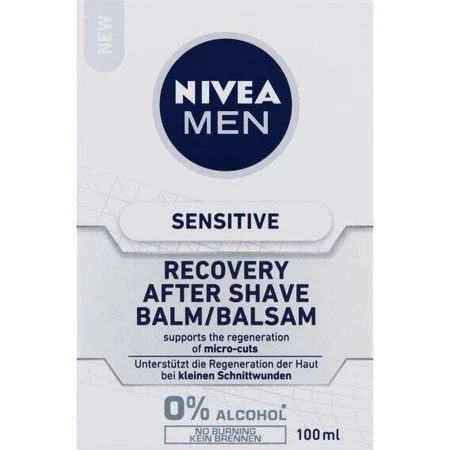 NIVEA Men Бальзам после бритья Sensitive Recovery 1×100 мл, бальзам после бритья: цены и характеристики