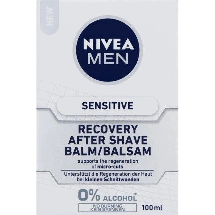 NIVEA Men Бальзам после бритья Sensitive Recovery 1×100 мл, бальзам после бритья: цены и характеристики