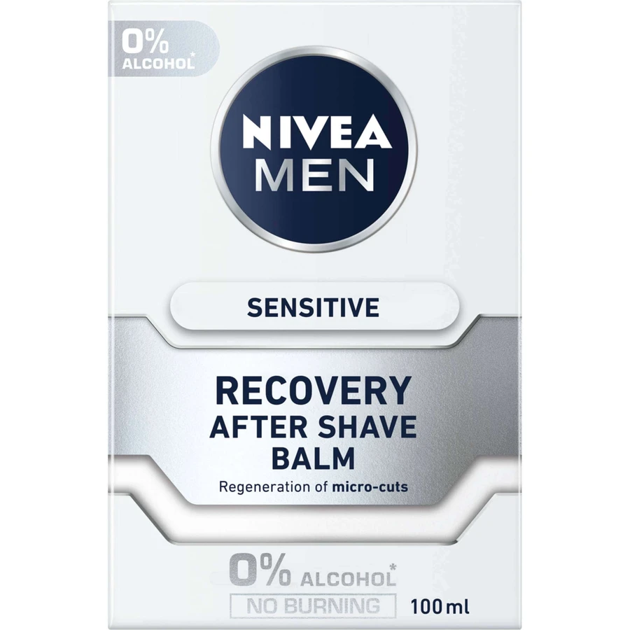 NIVEA Men Бальзам после бритья Sensitive Recovery 1×100 мл, бальзам после бритья: цены и характеристики