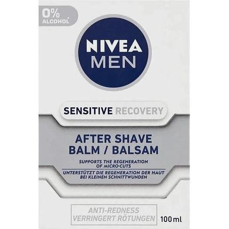 NIVEA Men Бальзам после бритья Sensitive Recovery 1×100 мл, бальзам после бритья: цены и характеристики