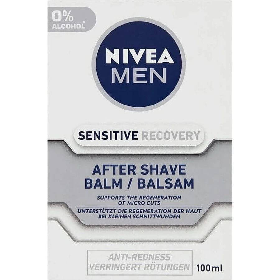 NIVEA Men Бальзам после бритья Sensitive Recovery 1×100 мл, бальзам после бритья: цены и характеристики
