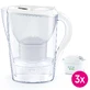 Фільтр-глечик Brita Marella, 2,4 л, білий + фільтр Maxtra Pro Pure Performance, 3 шт.