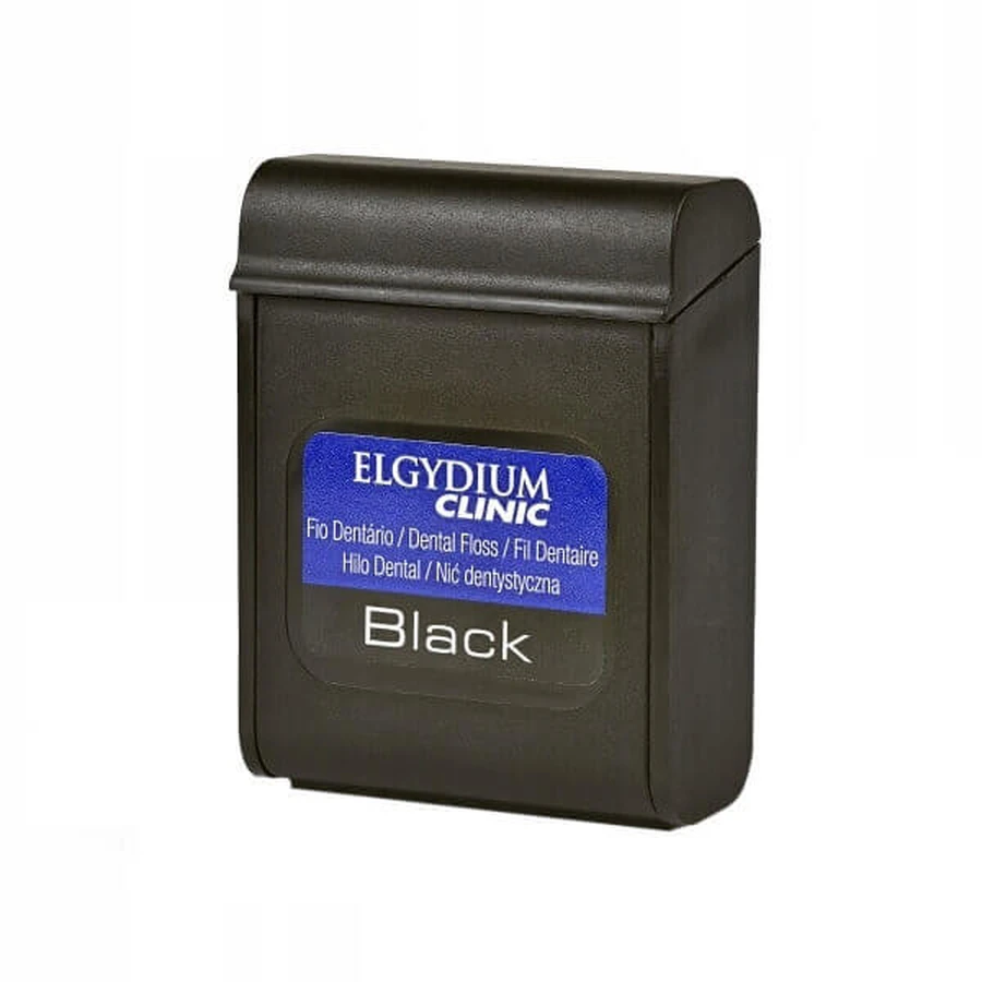 Зубна нитка Elgydium Dental Floss Black Ni 50 м 1 штука: ціни та характеристики