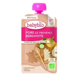 Пюре из груши и бергамота, 120 г, Babybio
