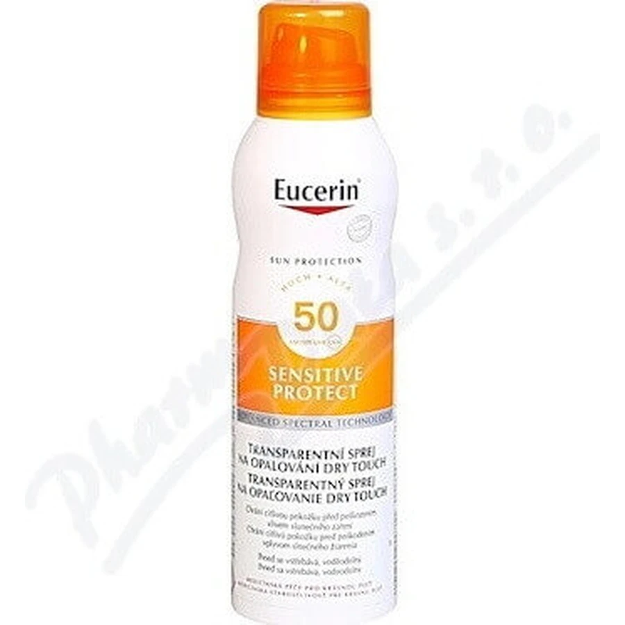 Eucerin SUN Dry Touch OIL CONTROL SPF 50+ 1×200 мл, прозорий спрей: ціни та характеристики