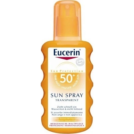 Eucerin SUN Dry Touch OIL CONTROL SPF 50+ 1×200 мл, прозорий спрей: ціни та характеристики