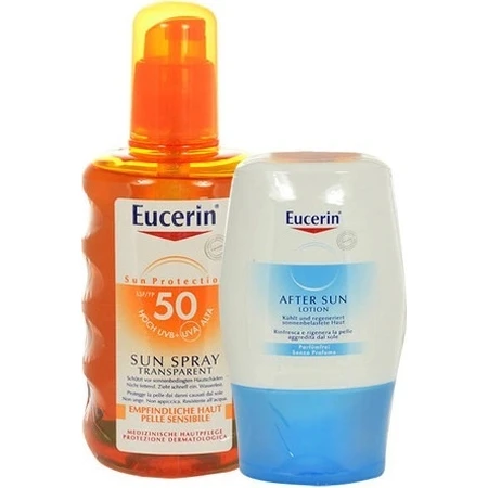Eucerin SUN Dry Touch OIL CONTROL SPF 50+ 1×200 мл, прозорий спрей: ціни та характеристики